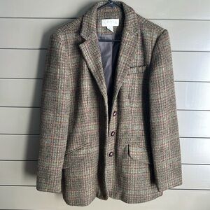Vintage Orvis 100% Wool Tweed, Fully Lined Blazer. 6.